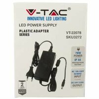 V-TAC 78 Watt - 24V / 3,25A adapter voor led strips