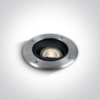 Zigbee Grondspot roestvast staal - IP67 - waterdicht - LED RGBWW-Rond