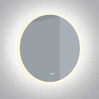 LED spiegel- rond 60 cm - IP44 - dimbaar - met ontwaseming