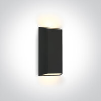 BADA - Moderne wandlamp Antraciet IP65 - LED built in - instelbaar licht