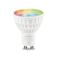 Smart - Downlighter wandlamp ANTRACIET IP65 - LED RGB+WW-Aluminium