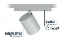 ALTO Rail spot 3 fase - kleur - wit - 31W - 3000K - dimbaar