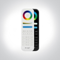 Miboxer 8-zone Touch/knop RF afstandsbediening RGB+WW- kleur: Zwart