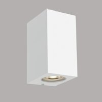 BADA - Moderne wandlamp Wit IP65 - 2x GU10