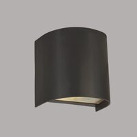 Decoratieve kunststof wandlamp - IP65 - IK06 - waterdicht - GU10-Antraciet-Downlight