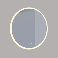 LED spiegel- rond 60 cm - IP44 - dimbaar - met ontwaseming