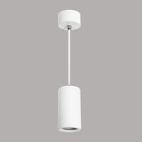 Cilinder Pendants-110 mm-kleur: wit - GU10