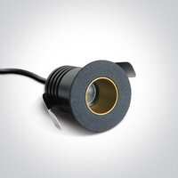 Downlight verdiept - 40mm - 2W - 3000K - dimbare_zwart