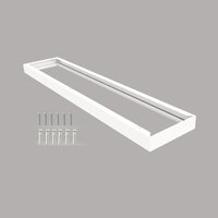  LED Paneel Opbouwset-G2 30x120cm - wit