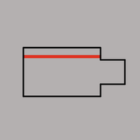 PRX Aansluitstuk - LINKS - voor 3 fase rail - Wit