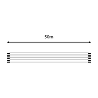 6-aderige kabel | RGB+WW | 50 meter