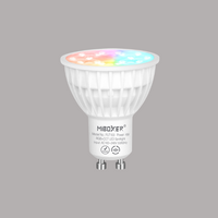 Miboxer Wifi LED lichtbron - RGBWW (kleuren instelbaar) - 4W - GU10 fitting 
