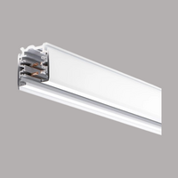 PRX 3f-rail afdekstrip - 2meter - Wit