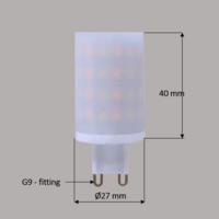 G9 | Wifi LED lamp | 6W |Warm licht - dimbaar