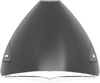 LED Gevelarmatuur Mini Squalo IP65 7-12W 3000/4000K 900-1650lm Antraciet, daglichtsensor