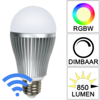Milight Wifi led lamp RGBW 9 Watt E27 fitting 