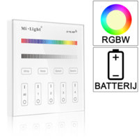 Miboxer/Milight 4-zone RGB/RGBW afstandsbediening paneel touch op batterij