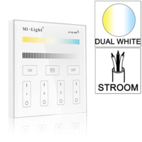 Milight 4-zone Dual White afstandsbediening paneel touch stroom