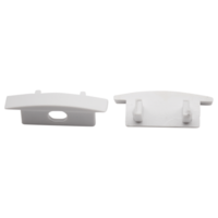 Led strip profiel inbouw Laag model - compleet inclusief afdekkap - 1 meter - 7 mm hoog