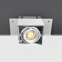 Trimless spot - Aluminium - GU10 - IP20 - Enkel - Wit