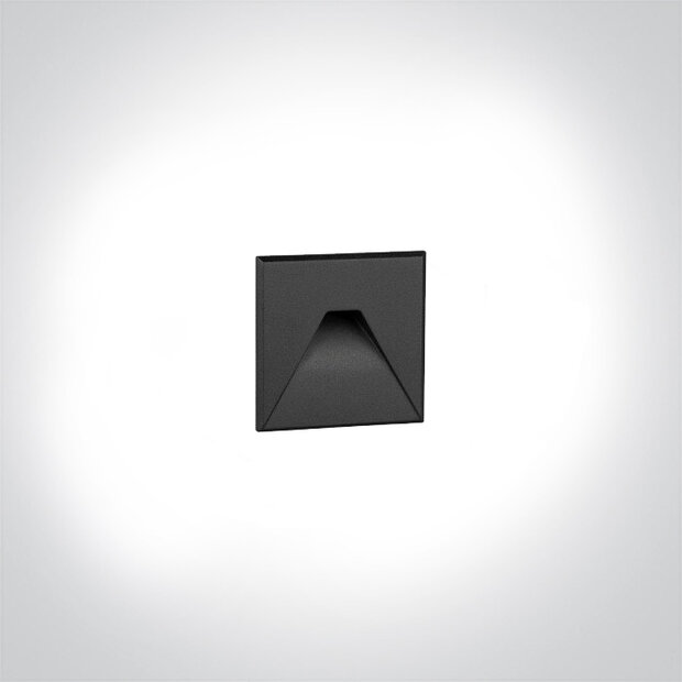 Inbouw armatuur - 3 Watt - IP20 - complete set