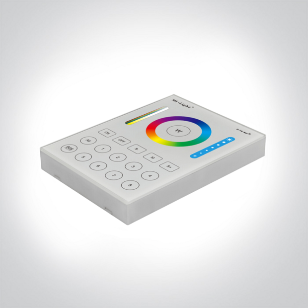 Miboxer 8-zone Touch Panel RF voor alle kleuren op batterij