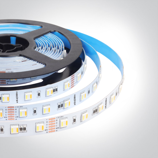 IP20-Miboxer 5 meter RGB+WW led strip