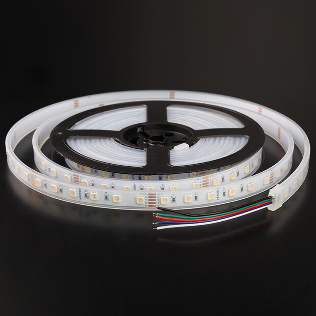 Miboxer losse 5 meter RGB+W led strip voor buiten