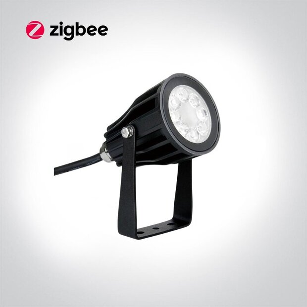 Miboxer Tuinspot met RGB+WW kleuren - 6 watt-Zigbee 3.0+RF2,4GHz