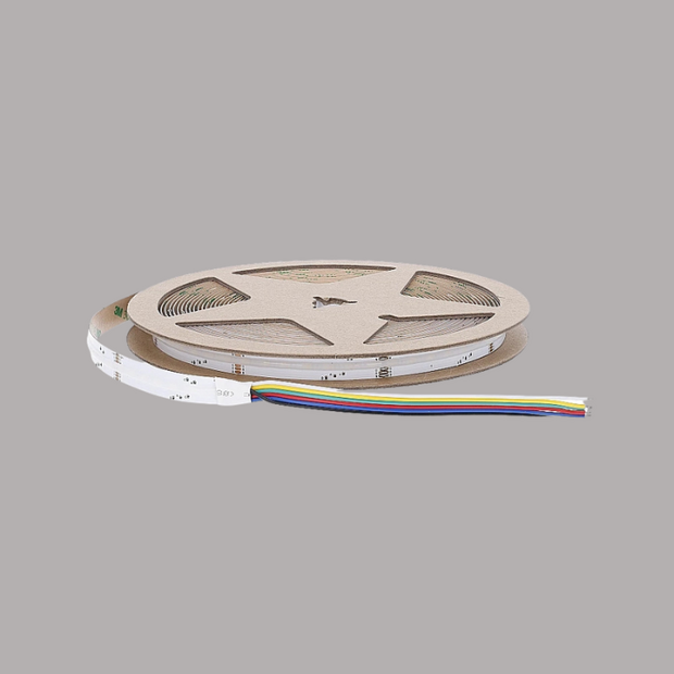 COB LED-strip RGB + WW | 24V | IP65 | 10 Meter | 660 LEDs/m | Dimbaar