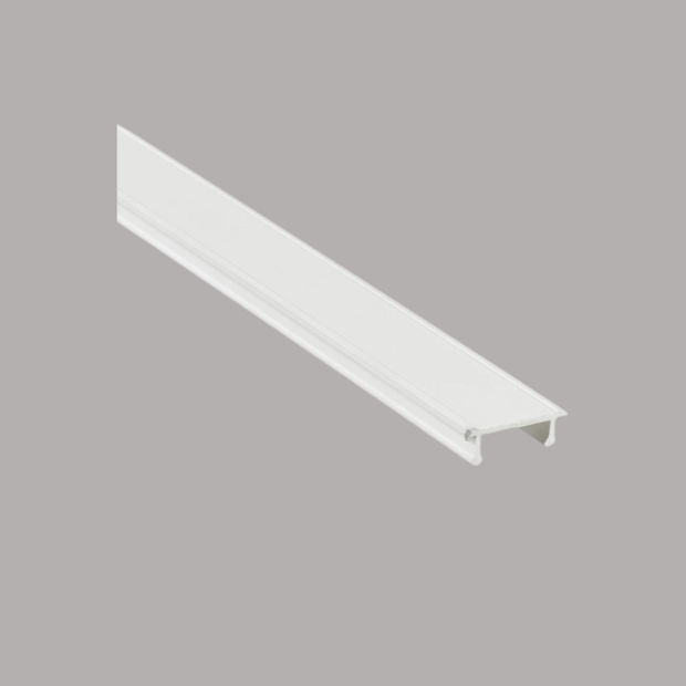 PRX 3f-rail afdekstrip - 2meter - Wit