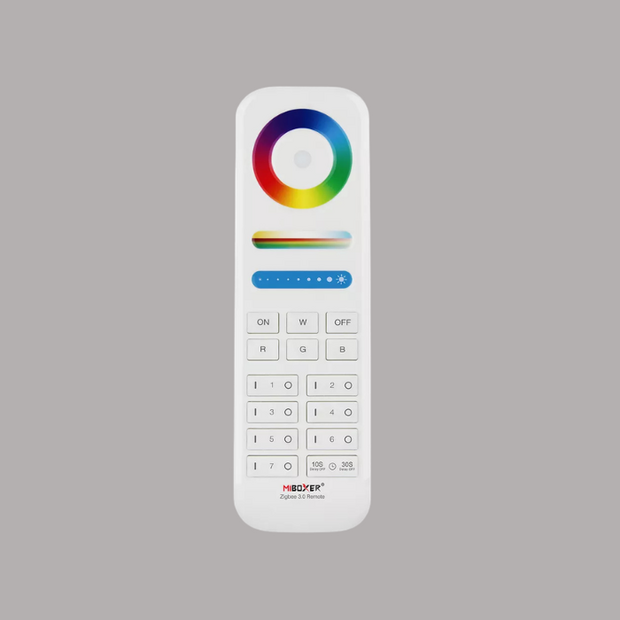 Miboxer - 7-zones-afstandbediening - alle kleuren - Zigbee 3.0