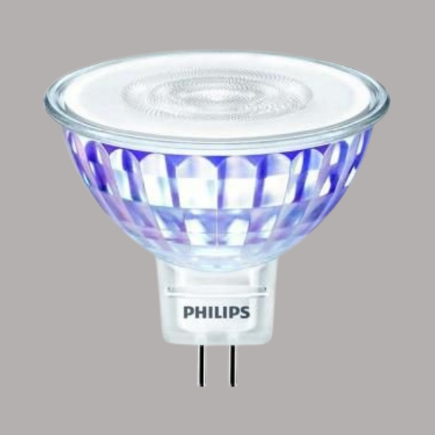 PHILIPS MASTER LED GU5.3 - 5,8W - 36GR - 2700K, Dimbaar