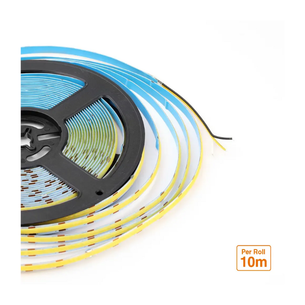 COB LED‑strip Dual White - 10M &ndash; 24V &ndash; IP20 &ndash; Dimbaar