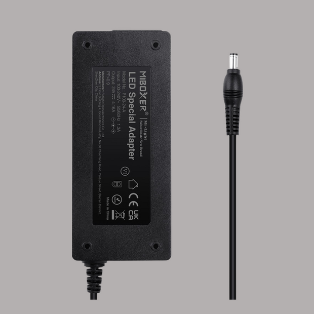 Miboxer 100 Watt - 24V / 4.16A adapter voor led strips
