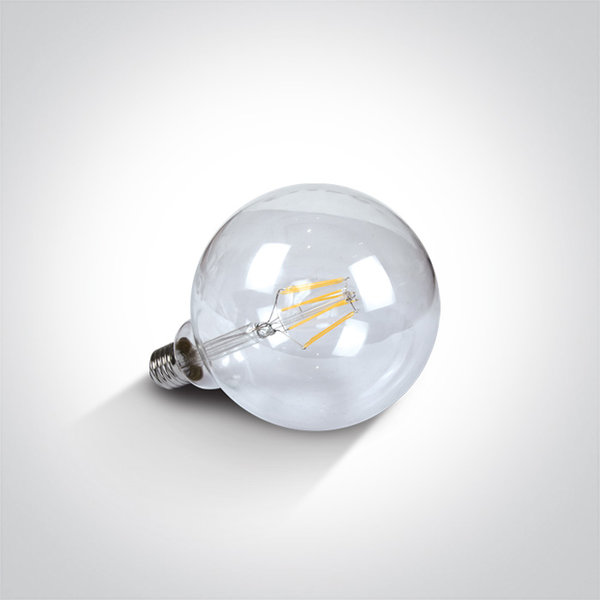 LED RETRO lamp 2700K - 5W - E27 - Extra warm licht - Dimbaar