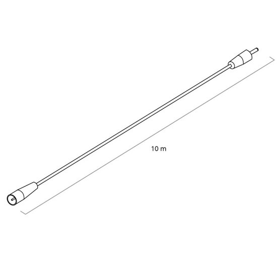 10 meter adapter verlengkabel