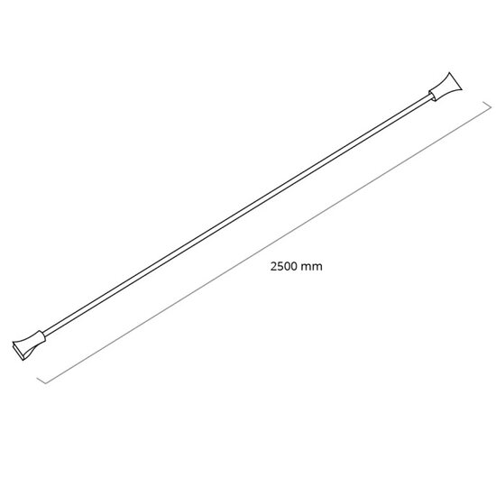 Koppelstukken met 250 cm RGBW kabel zonder solderen