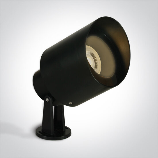 Outdoor kunststof tuinlamp - IP65 - IK06 - GU10-Zwart