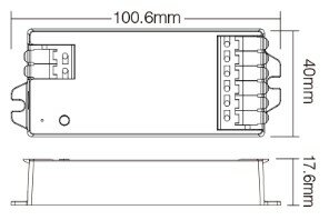 Miboxer 3 in 1 Ledstrip controller-Zigbee 3.0 + RF2.4GHz - RGB+RGBW+RGBWW