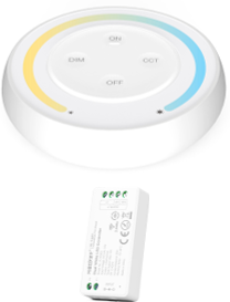 Miboxer Dual White - RF-2.4GHz Sunrise-wand-afstandsbediening met Controller