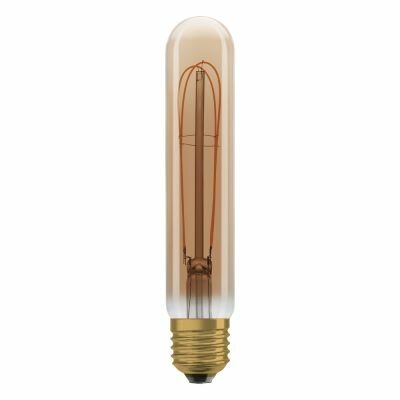 Vintage LED Lamp E27-Buis-4.8W-470LM-2200K-Dimbaar-AMBER