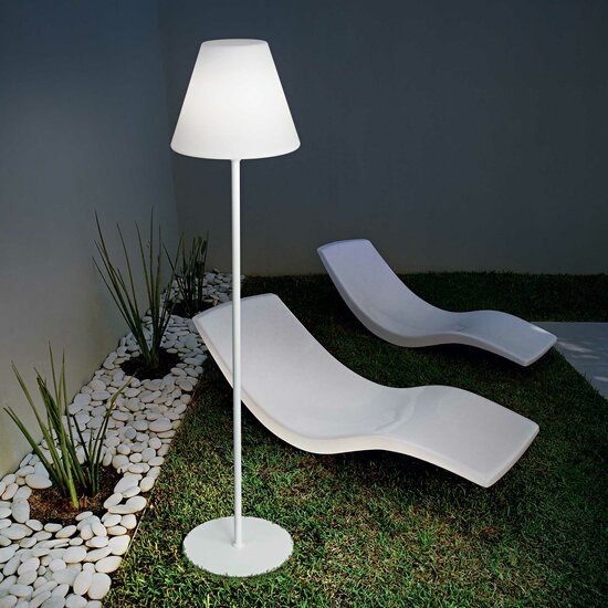 Itaca vloerlamp outdoor Wit