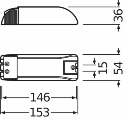 LED Driver Osram Halotronic 50-150W-12V-dimbaar