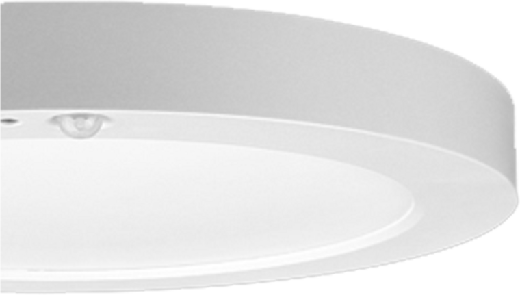 LED downlighter In/opbouw G2 9-18W 3000-6000K CCT 227mm Zwart met sensor