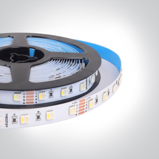 Miboxer losse 5 meter RGBW led strip voor binnen of buiten