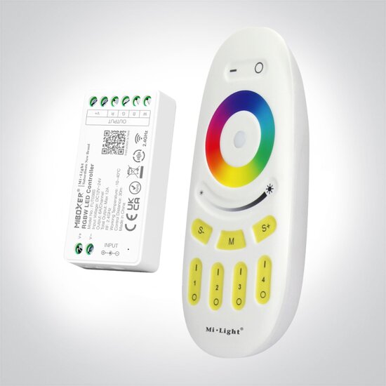 Touch RF afstandsbediening RGBW 4-zone