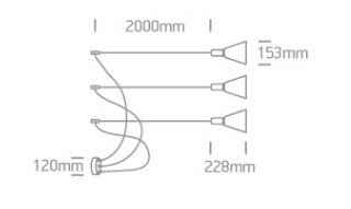 E27 Pendant rond 153 mm Aluminium zwart 