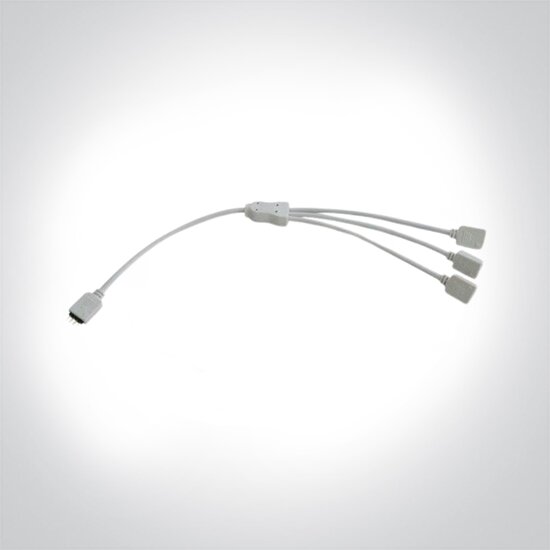 Dual White splitter kabel in 3 delen