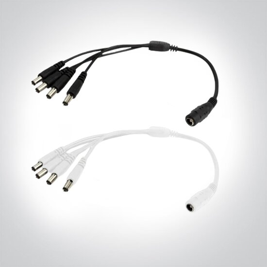 ADAPTER KABEL SPLITTER in 4 delen